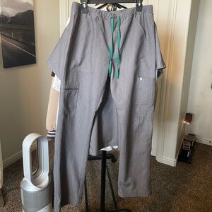 Figs Graphite Cairo Cargo Scrub Pants